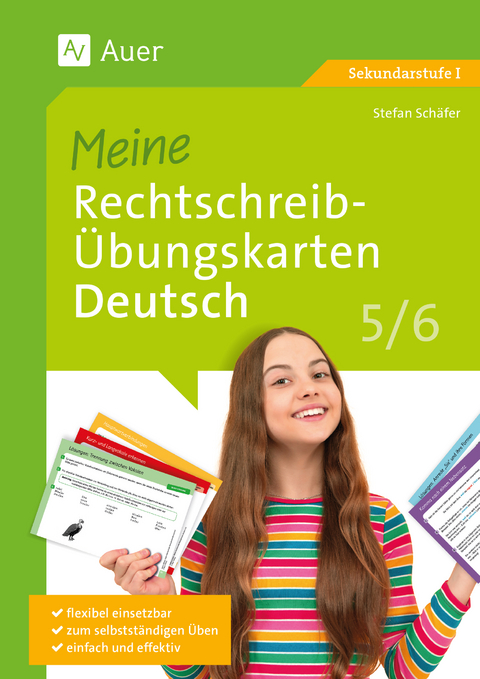 Meine Rechtschreib-Übungskarten Deutsch 5-6 - Stefan Schäfer