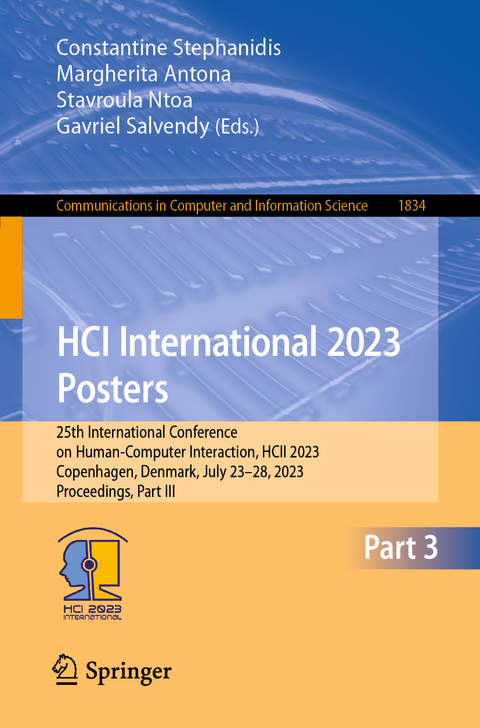 HCI International 2023 Posters - 