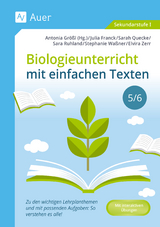 Biologieunterricht mit einfachen Texten 5-6 -  Franck,  Quecke,  Ruhland,  Waßner,  Zerr