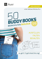 50 Buddy Books - Merkhilfen Biologie Klassen 5-6 - Julien Bettner, Felicitas Piur