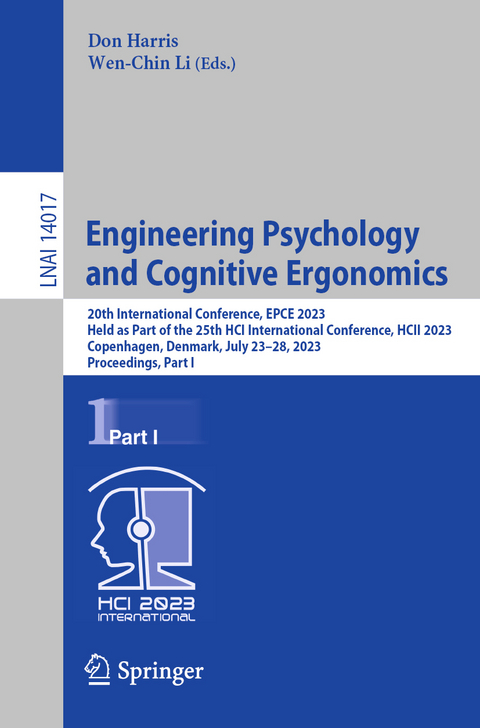 Engineering Psychology and Cognitive Ergonomics - 