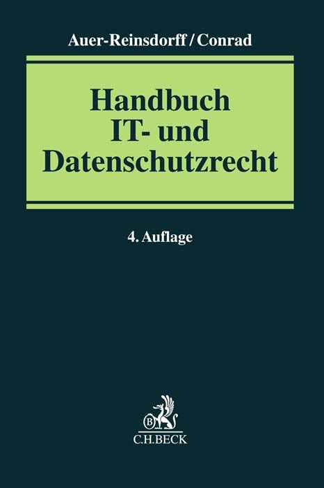 Handbuch IT- und Datenschutzrecht - 