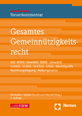 Gesamtes Gemeinnützigkeitsrecht, 3. Auflage - Winheller; Geibel; Jachmann-Michel