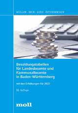 Besoldungstabellen für Landesbeamte und Kommunalbeamte in Baden-Württemberg - 
