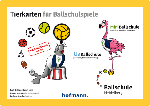 Tierkarten für Ballschulspiele - Klaus Roth, Gregor Bennek