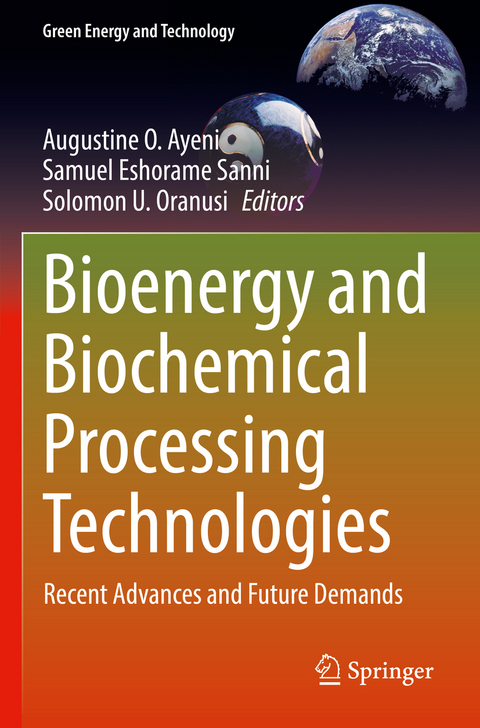 Bioenergy and Biochemical Processing Technologies - 