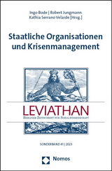 Staatliche Organisationen und Krisenmanagement - 