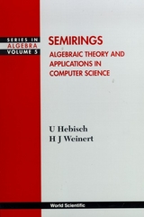 SEMIRINGS:ALGEBRAIC THEO & APPLN... (V5) - Hanns Joachim Weinert