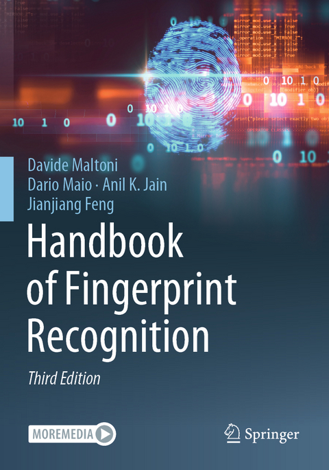 Handbook of Fingerprint Recognition - Davide Maltoni, Dario Maio, Anil K. Jain, Jianjiang Feng