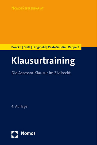 Klausurtraining - Walter Boeckh; Andreas Gietl; Alexander M.H. Längsfeld