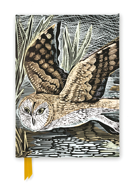 Angela Harding: Marsh Owl (Foiled Journal) - 