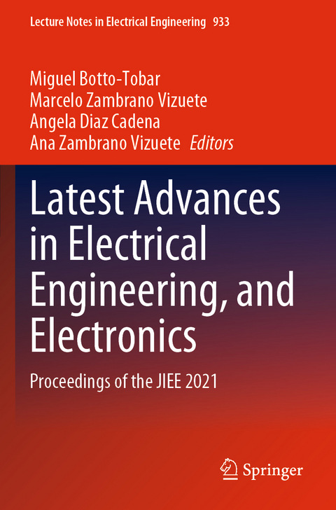 Latest Advances in Electrical Engineering, and Electronics - 