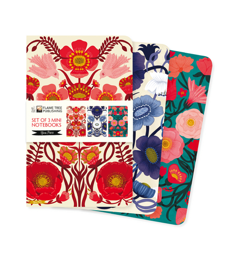 Nina Pace Set of 3 Mini Notebooks - 