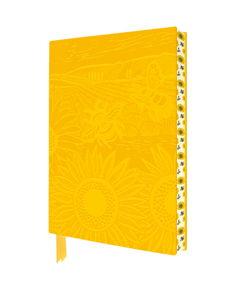 Kate Heiss: Sunflower Fields Artisan Art Notebook (Flame Tree Journals) - 