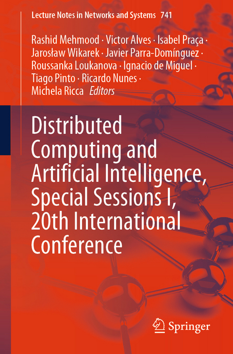 Distributed Computing and Artificial Intelligence, Special Sessions I, 20th International Conference - 