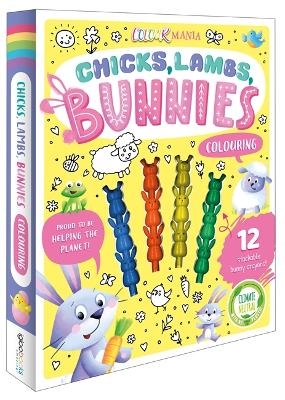 Chicks, Lambs, Bunnies Colouring -  Igloo Books