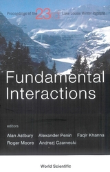 FUNDAMENTAL INTERACTIONS - 