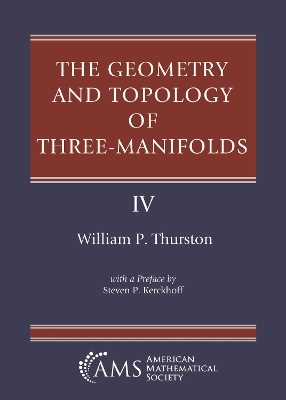 The Geometry and Topology of Three-Manifolds - William P. Thurston