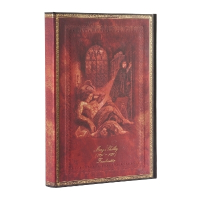 Mary Shelley, Frankenstein (Embellished Manuscripts Collection) Ultra Lined Hardback Journal (Wrap Closure) -  Paperblanks