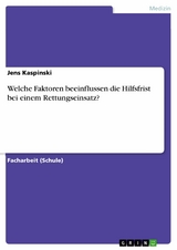 Welche Faktoren beeinflussen die Hilfsfrist bei einem Rettungseinsatz? -  Jens Kaspinski