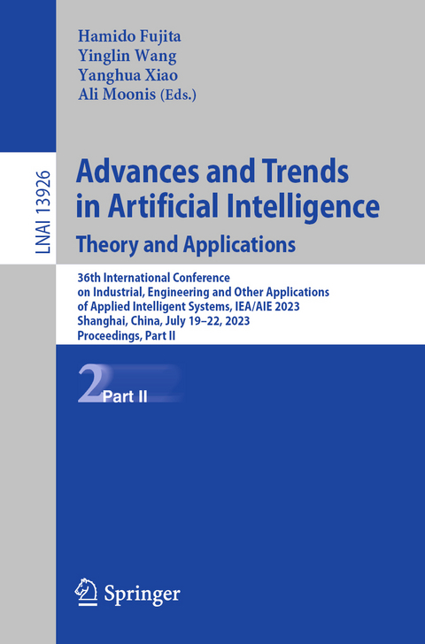 Advances and Trends in Artificial Intelligence. Theory and Applications - 