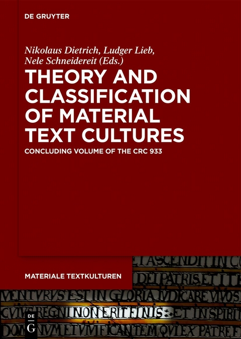 Theory and Classification of Material Text Cultures - 