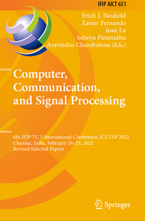 Computer, Communication, and Signal Processing - 