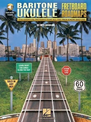 Fretboard Roadmaps - Baritone Ukulele - Fred Sokolow