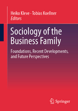 Sociology of the Business Family - 