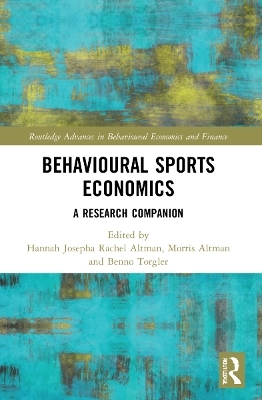 Behavioural Sports Economics - 
