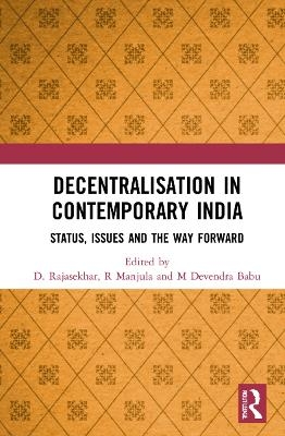 Decentralisation in Contemporary India - 