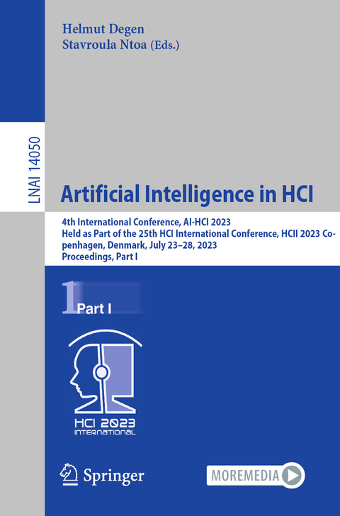 Artificial Intelligence in HCI - 