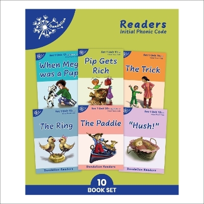 Phonic Books Dandelion Readers Set 1 Units 11-20 -  Phonic Books