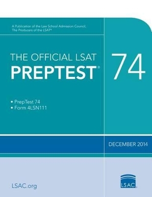 The Official LSAT Preptest 74 - Law School Admission Council