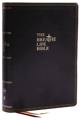 The Breathe Life Holy Bible: Faith in Action (NKJV, Black Leathersoft, Red Letter, Comfort Print)