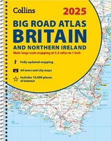 2025 Collins Big Road Atlas Britain and Northern Ireland - Collins Maps