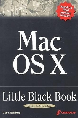 Mac OS X Version 10.1 Black Book - Mark Bell, Deborah Suggs