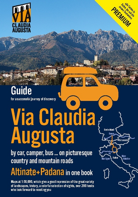 Via Claudia Augusta by car, camper, bus, ... "Altinate" +"Padana" Premium - Christoph Tschaikner