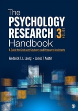 The Psychology Research Handbook - Leong, Frederick; Austin, James