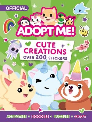 Adopt Me! Cute Creations Sticker Book -  Uplift Games