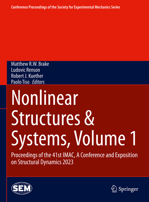 Nonlinear Structures & Systems, Volume 1 - 