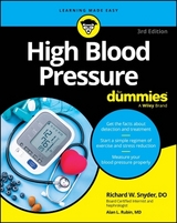High Blood Pressure For Dummies - Snyder, Richard