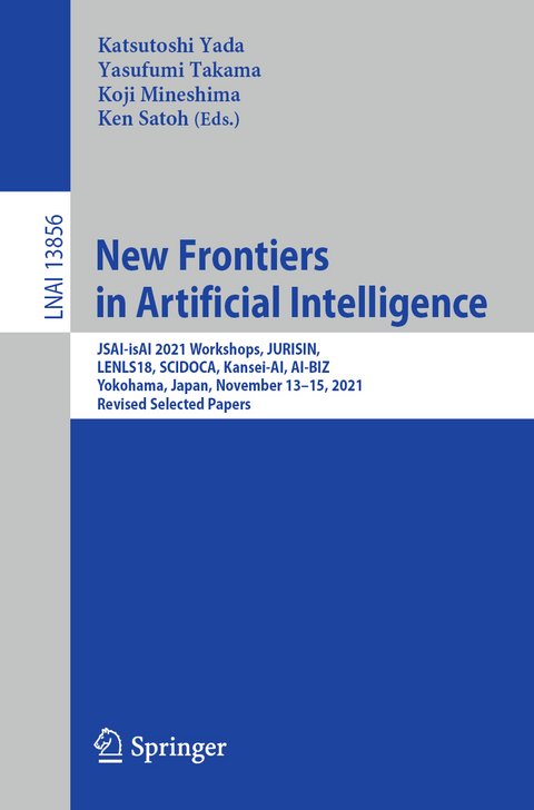 New Frontiers in Artificial Intelligence - 