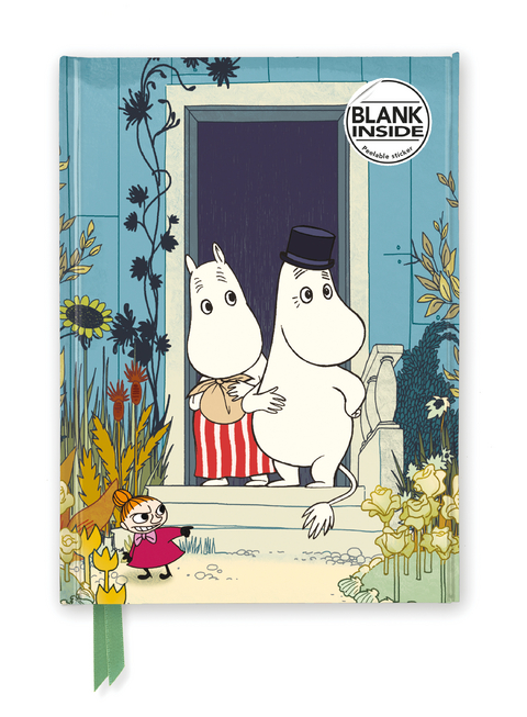 Moomins on the Riviera (Foiled Blank Journal) - 