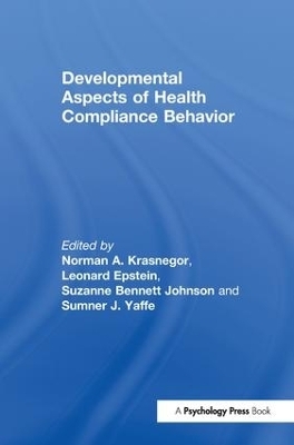 Developmental Aspects of Health Compliance Behavior - 