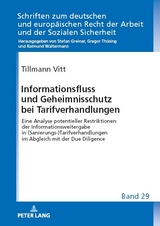 Informationsfluss und Geheimnisschutz bei Tarifverhandlungen - Tillmann Vitt