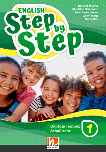 ENGLISH Step by Step 1 | Digitale Toolbox - Herbert Puchta, Christian Holzmann, Peter Lewis-Jones, Gavin Biggs