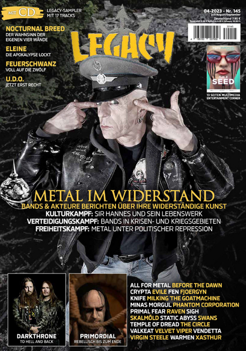 LEGACY MAGAZIN: THE VOICE FROM THE DARKSIDE - 