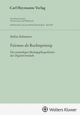 Fairness als Rechtsprinzip - Stefan Scheuerer