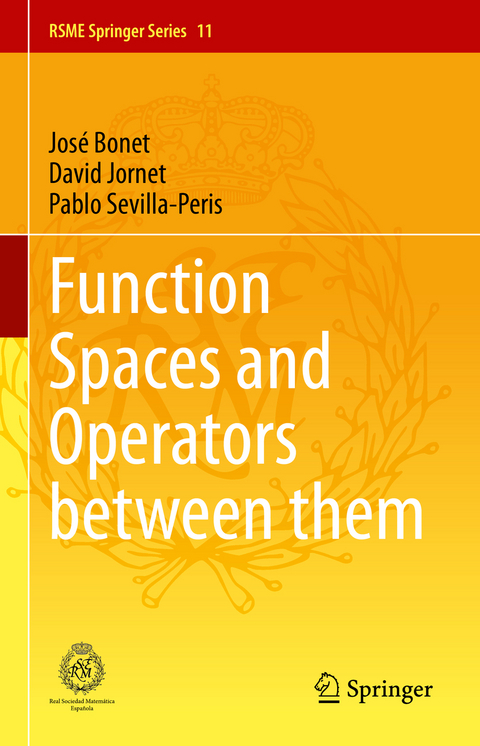 Function Spaces and Operators between them - José Bonet, David Jornet, Pablo Sevilla-Peris